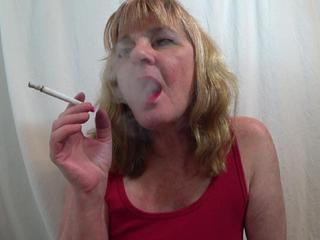 CougarBabe Jolee - Smoking A Cigarette Using Your Cock As An Ashtray