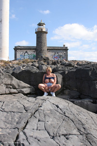 Lighthouse Exhibitionist Pt1 featuring Curvy Claire