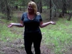 Busty Kris Ann - Lets Go On A Hike Video