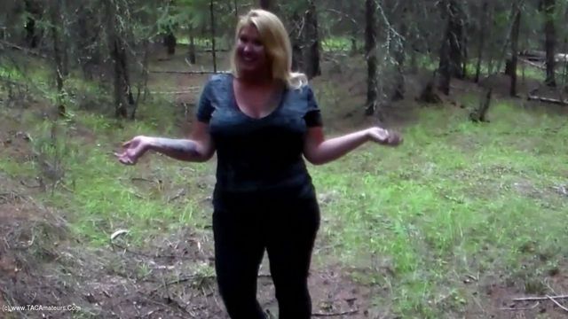 Busty Kris Ann - Lets Go On A Hike video