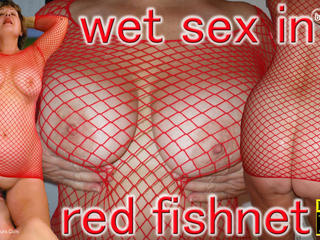 Busty Bliss - Hot & Wet Fishnet Sex