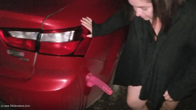 Sexy NE BBW - Fucking My Car & Dildo Pt1 video