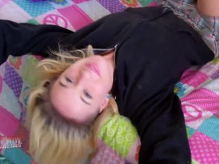 Heavenly Smut - Horny Teen Makes Herself Cum Video