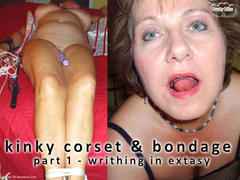 Busty Bliss - Kinky Corset  Bondage Pt1 - Writhing In Extasy Video
