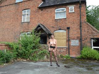 Barby Slut - Abandoned Farm Strip Gallery