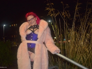 Mollie Foxxx - Pink Fur Coat Pt2