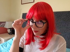 Curvy Claire - Red Head Wet Look Pt3 Video