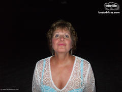 Busty Bliss - Beach Front Cum Storm Gallery