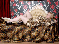 Lusty In Leopard Print featuring Sindy Bust Free Pic 1