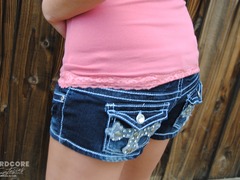 Heavenly Smut - Back Garden Strip Tease Pt2 Gallery