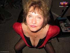 Busty Bliss - Blue Eyes Red Teddy Gallery