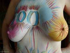 Tiffany Pearl - Body Painting Fun Pt1 Gallery