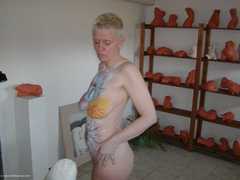 Tiffany Pearl - Body Painting Fun Pt2 Gallery