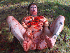 Mary Bitch - Dirty Masturbation With Red Plums Pt2 Video