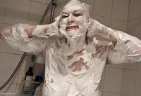 Shaving Foam Fun featuring Layla Bird Free Pic 1