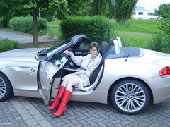 Hot Milf - On The Parking Lot Gallery