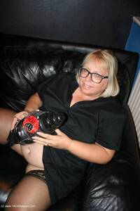 Lexie's Large Black Dildo featuring Lexie Cummings