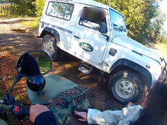 Mary Bitch - Naked Sidecar Ride In Nature Pt2 Video