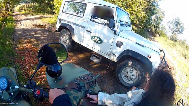Mary Bitch - Naked Sidecar Ride In Nature Pt2 video