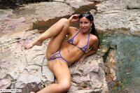 Crotchless Extreme Bikini pt2 featuring Roxeanne Free Pic 1