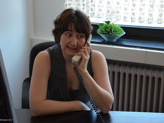 Hot Milf - Bored In The Office