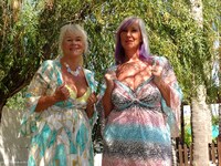 Pastel Dresses In The Shade With Raz Pt1 featuring Melody Free Pic 1