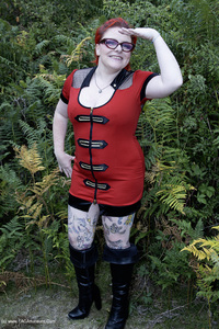 Soldier Mollie Foxxx In The Forest featuring Mollie Foxxx