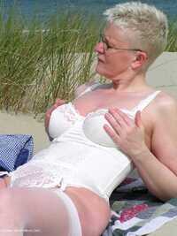 White Lingerie On The Delta featuring Tiffany Pearl