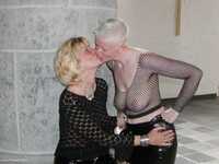 Lesbo PVC Lovers featuring Tiffany Pearl Free Pic 1