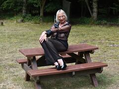 Barby Slut - Out And About In My See Transparent Outfit Gallery