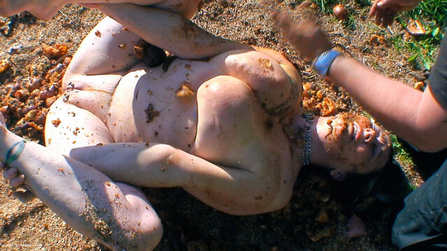 Mary Bitch - Slut Humiliated With Garbage Pt2 video