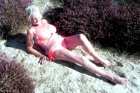 Granny Sparkle At The Beach featuring Sparkle Free Pic 1