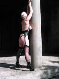 Hotel Leather featuring Tiffany Pearl