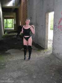 Urban Decay Thigh Boot Flashing featuring Tiffany Pearl