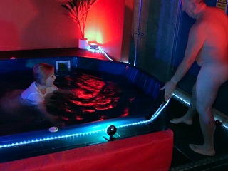 Curvy Claire - Hot Tub Bikini Fuck Pt2