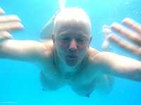 Naked Lesbo Pool Games With Angel Eyes Pt2 featuring Tiffany Pearl Free Pic 1