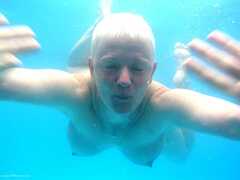 Tiffany Pearl - Naked Lesbo Pool Games With Angel Eyes Pt2 Gallery