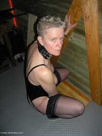 Latex Boots featuring Tiffany Pearl