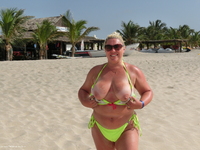 Cape Verde Beach Wank featuring Barby
