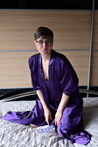 Transparent Dildo Fuck featuring Hot Milf