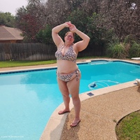 Getting Wet By The Pool featuring Kari Belle