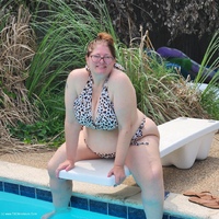 Getting Wet By The Pool featuring Kari Belle