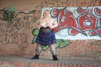 Lexie Flashing On The Canal Towpath  featuring Lexie Cummings Free Pic 1