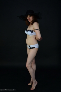 White Lingerie featuring Hot Milf