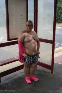 Flashing At The Bus Shelter featuring Lexie Cummings