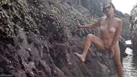 Naked Swimming In The Ocean Pt2 featuring Diana Ananta Free Pic 1
