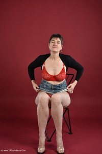 On The Chair featuring Hot Milf