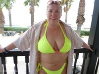 Bright yellow Bikini Fun featuring Barby Free Pic 1